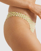Womens Wave Check Hike Bikini Bottom