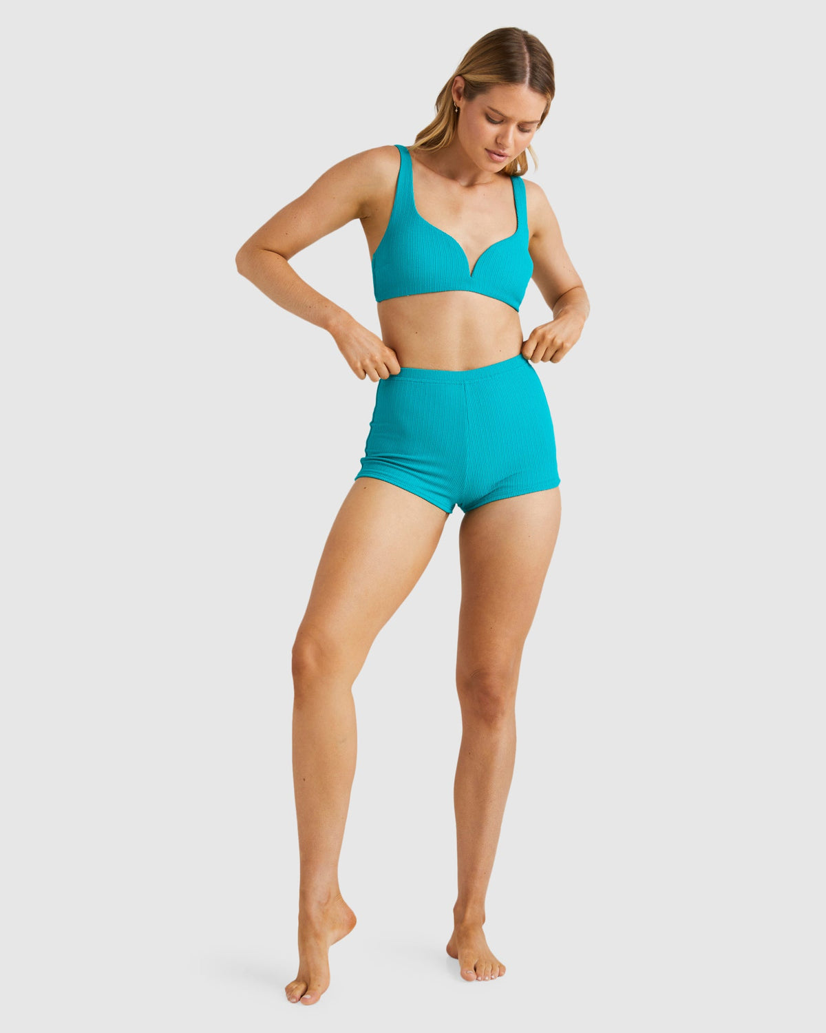 Womens Sunrays Palma Shorts Bikini Bottom