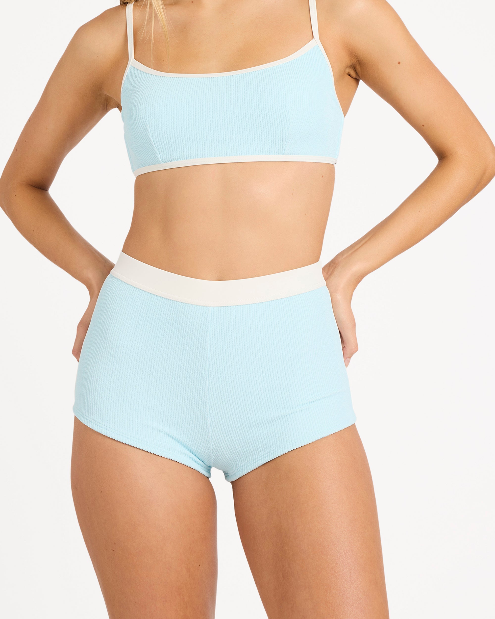 Womens Sunrays Surf Short Bikini Bottom