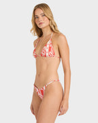 Womens Row Of Palms Zoe Bikini Bottom