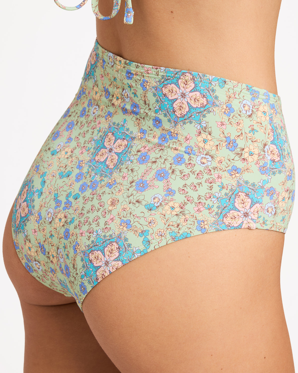 Womens Sunset Nomad High Retro Bikini Bottom