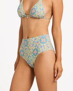 Womens Sunset Nomad High Retro Bikini Bottom
