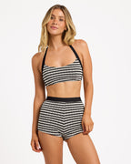 Womens Wavey Daze Palma Short Bikini Bottom