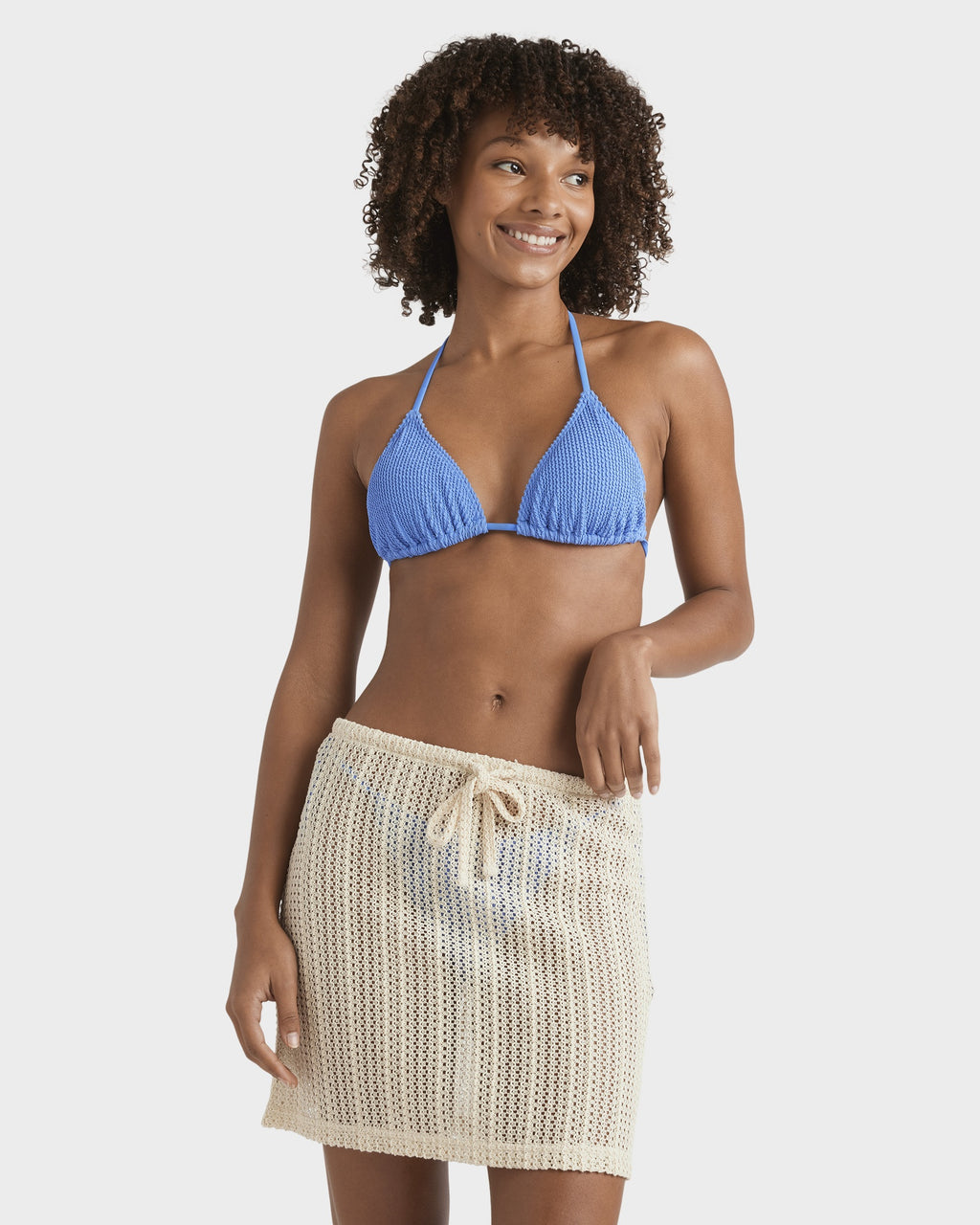 Womens Sand Ripples Mini Skirt