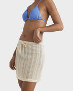 Womens Sand Ripples Mini Skirt