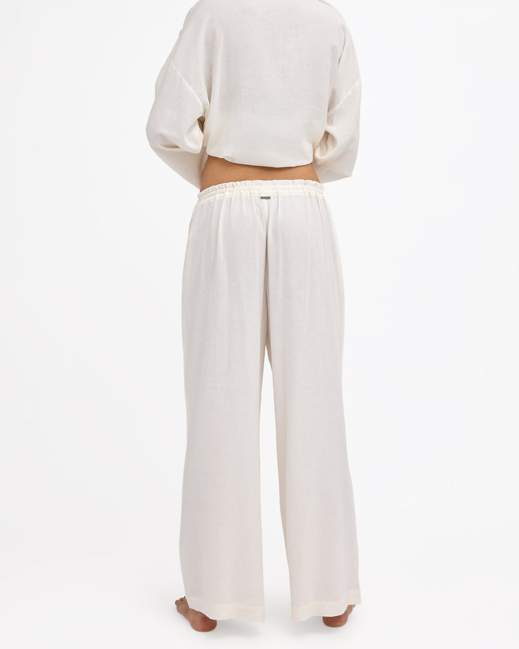 Womens Calais Drawstring Elastic Waist Pants