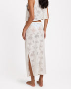 Womens Salt Bloom Lace Midi Skirt