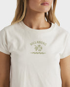 Womens Riding The Wave Crop T-Shirt