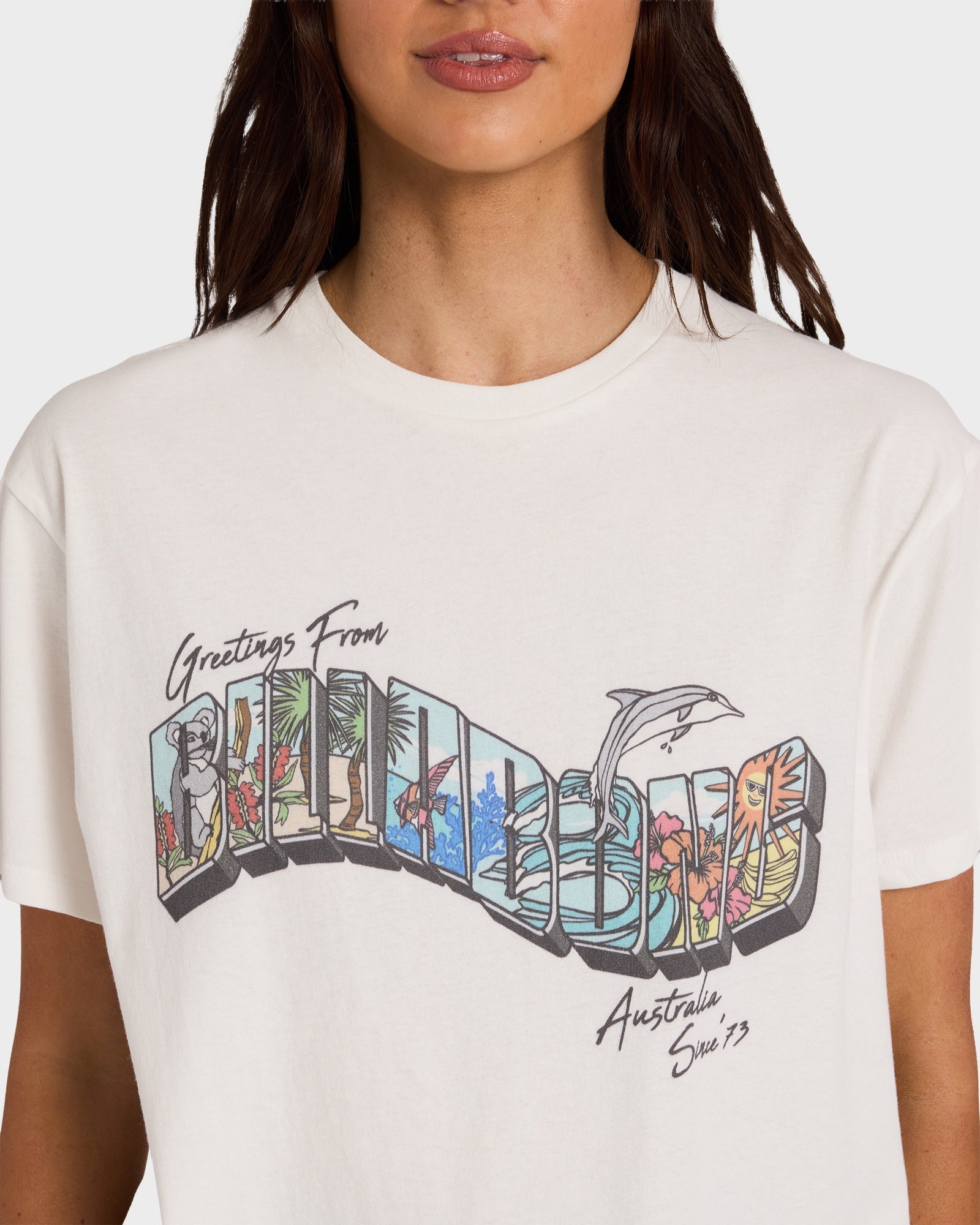 Womens Greetings From T-Shirt