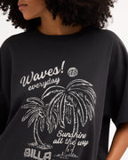 Womens Waves Everyday T-Shirt