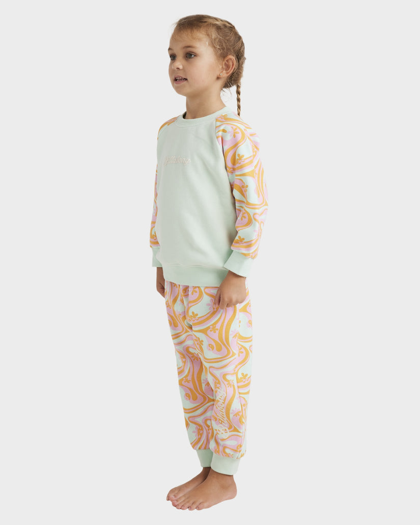 Girls 0-5 In The Groove Crew Neck