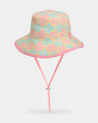 Girls 2-7 Sun Petals Reversible Bucket Hat