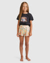 Girls 0-5 Is This Love Olly Elastic Waist Shorts