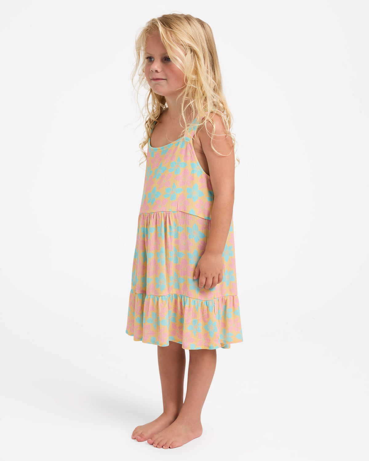 Girls 2-7 Sun Petals Midi Dress