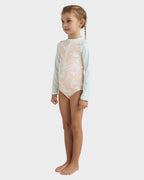 Girls 0-5 In The Groove Long Sleeve Rash Vest