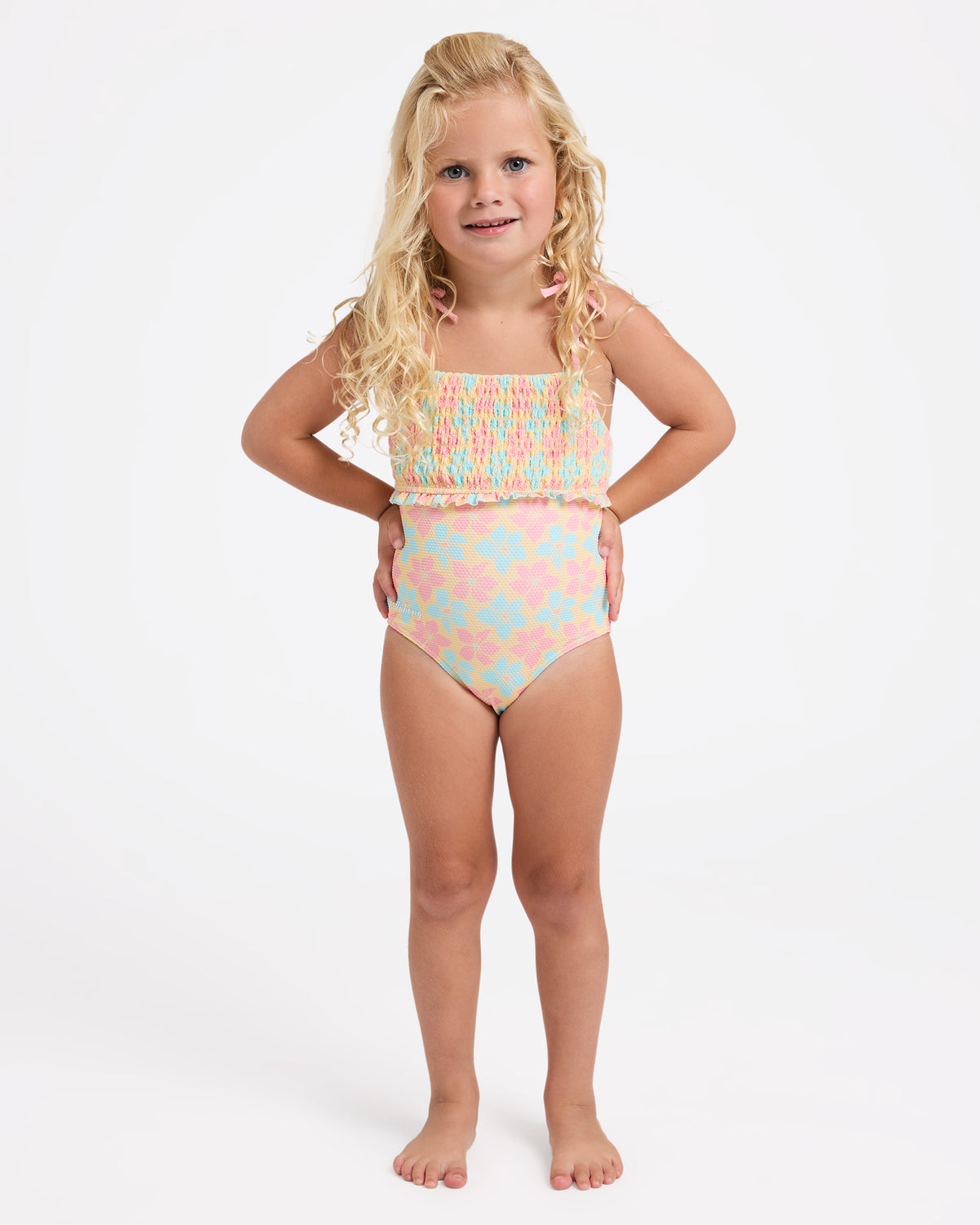 Girls 2-7 Sun Petals One Piece Swimsuit
