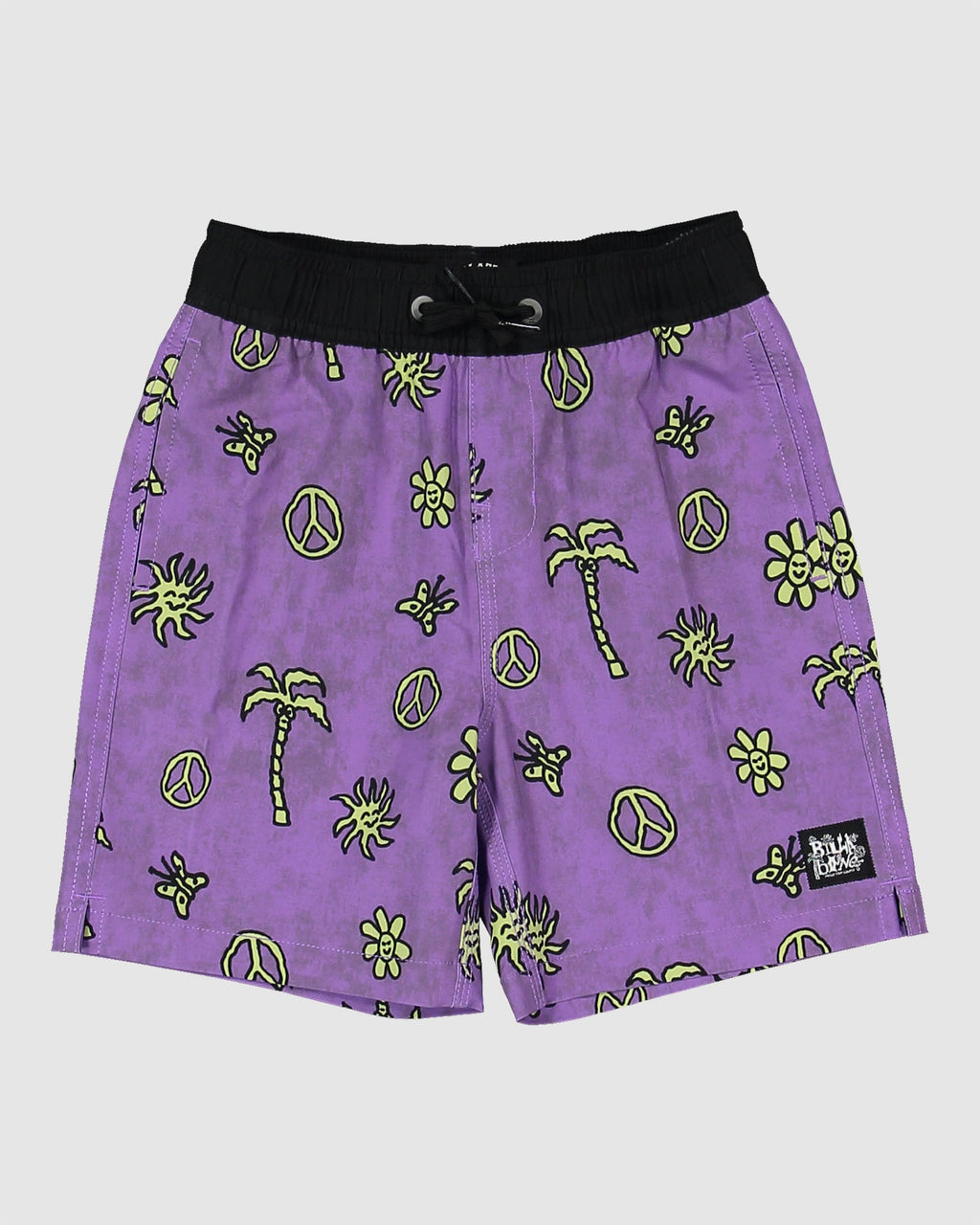 Boys 0-7 Sundays Shady Elastic 13" Boardshorts