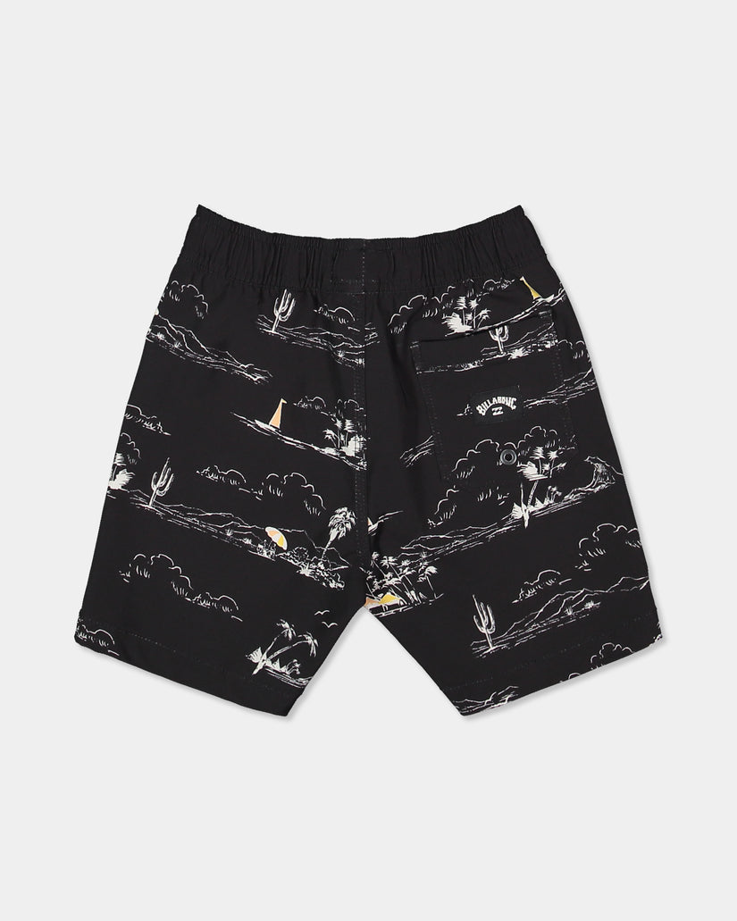 Boys 0-7 Grooms Good Time Volley 16" Swim Shorts