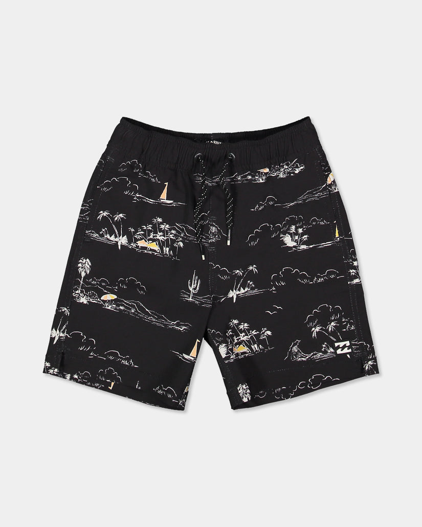 Boys 0-7 Grooms Good Time Volley 16" Swim Shorts