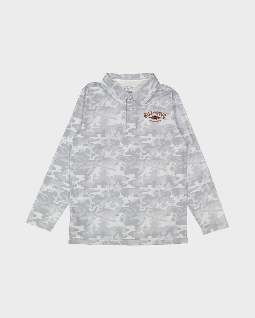 Boys 0-7 Fisho Long Sleeve Rash Vest