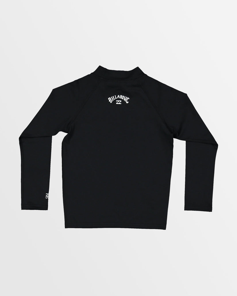 Boys 0-7 All Day Arch Long Sleeve Rash Vest