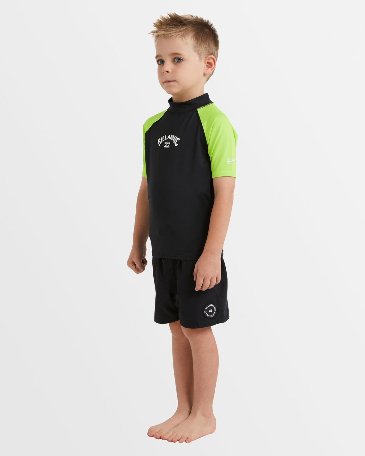 Boys 2-7 All Day Arch Short Sleeve Rash Vest
