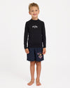 Boys 2-7 Groms All Day Arch Rf Long Sleeve Rash Vest