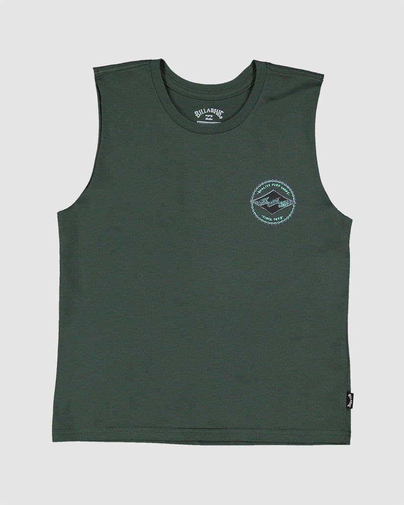 Boys 0-7 Rotor Diamond Tank Top