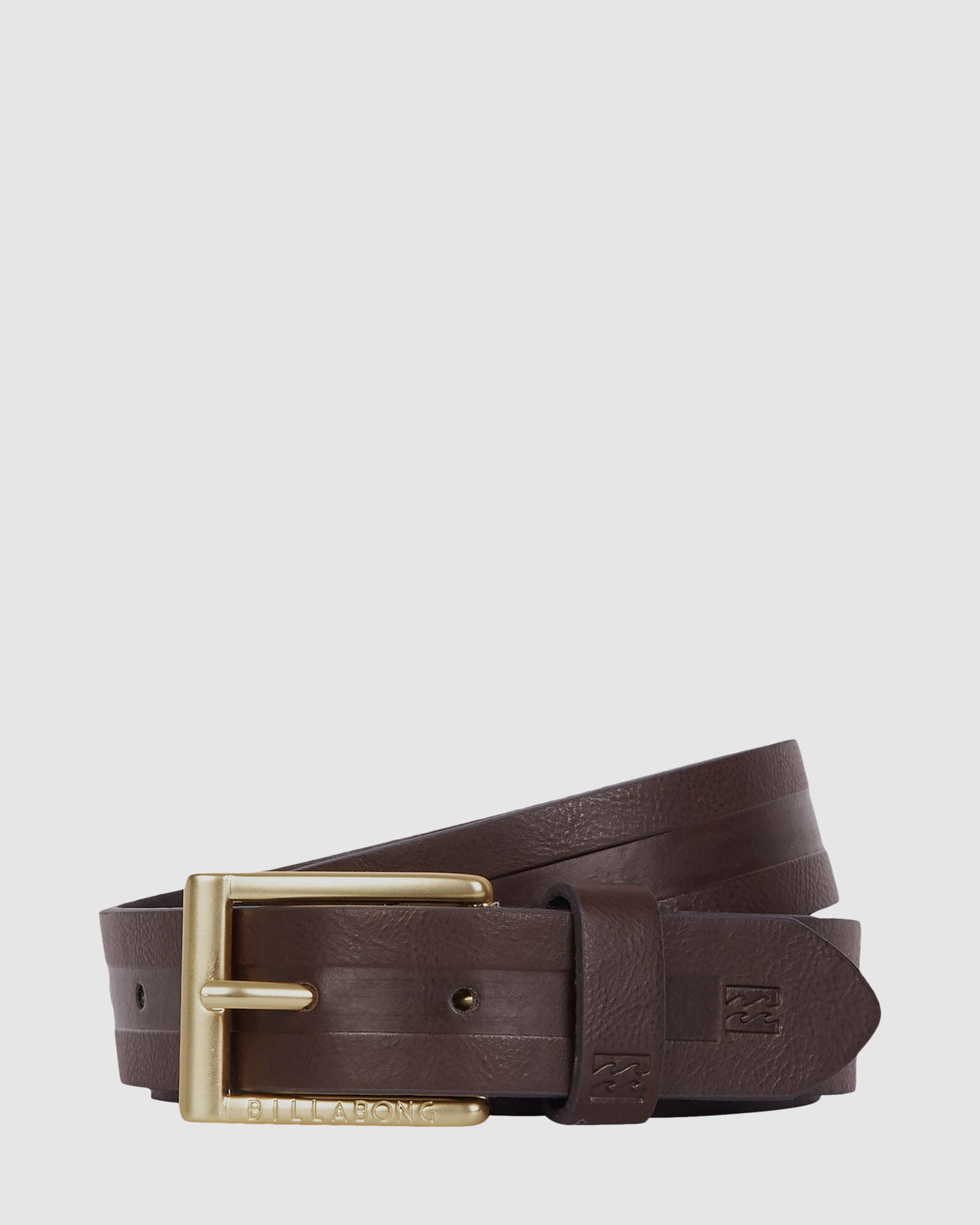 Mens Barrel Leather Belt