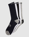 Mens Sports 5 Pack Crew Socks