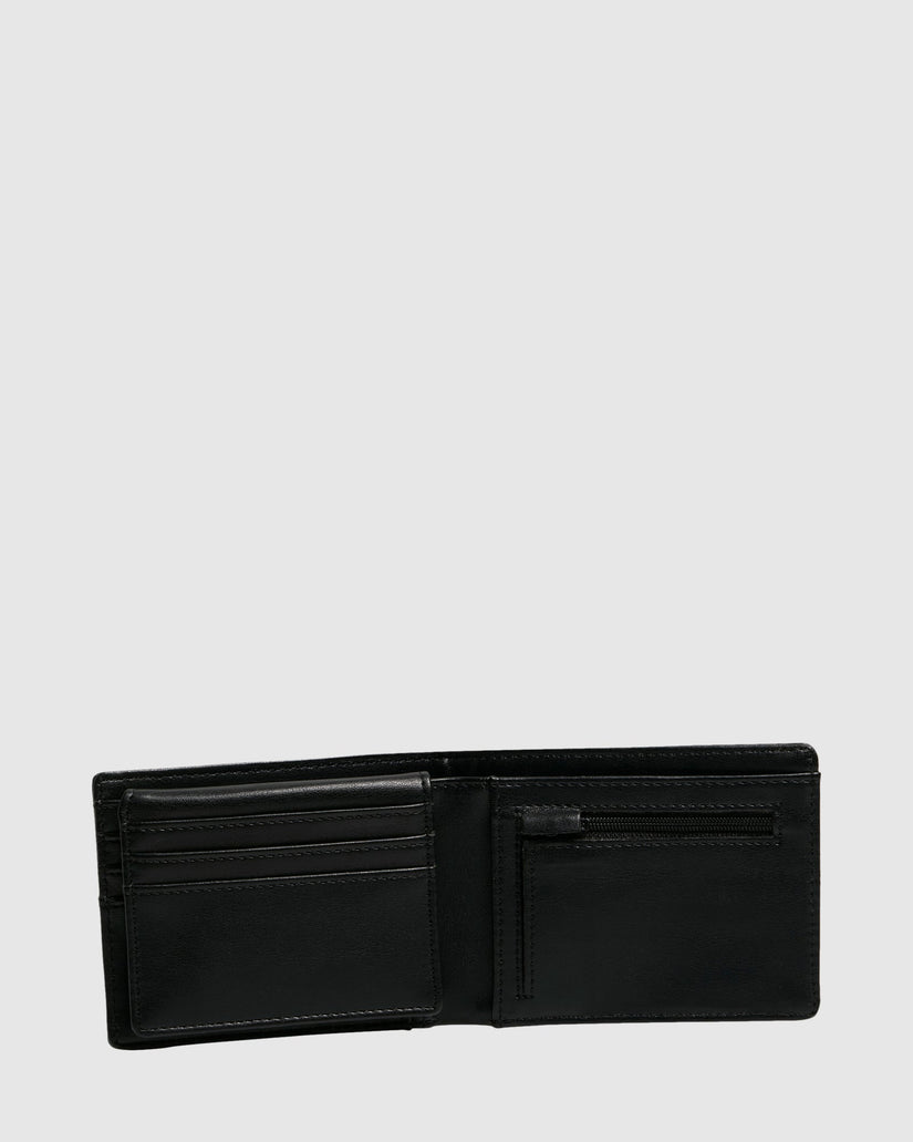 Mens Classic Flip Leather Wallet