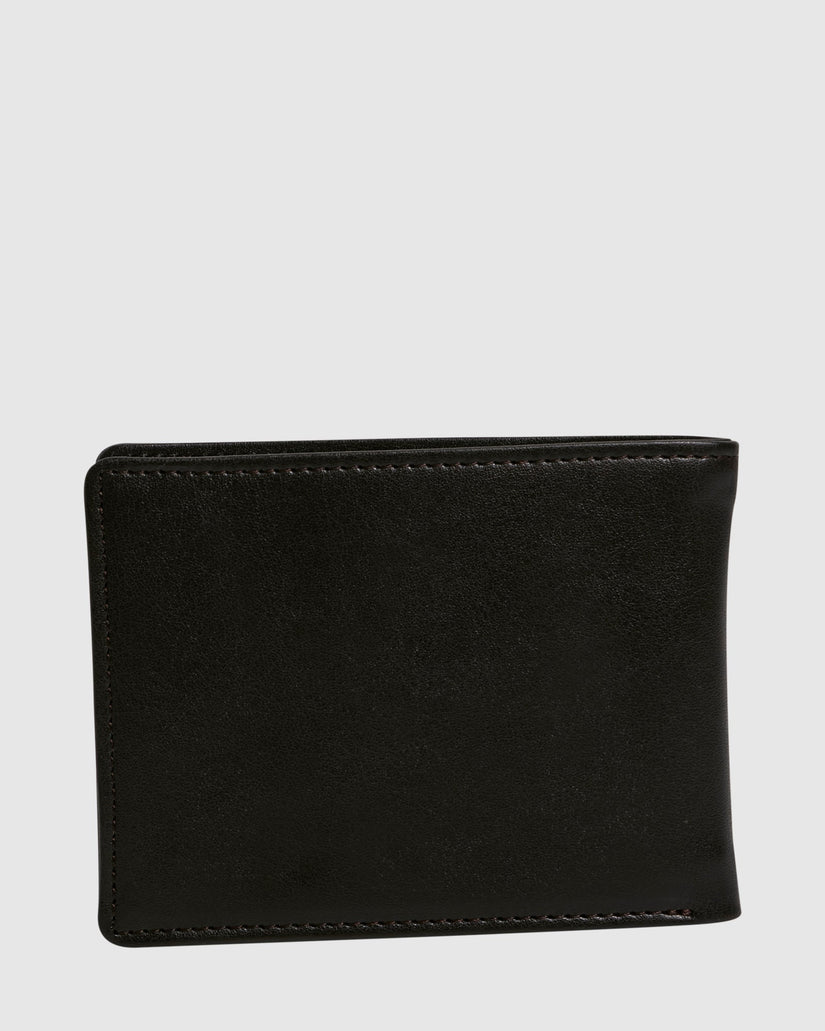 Mens Classic Flip Leather Wallet