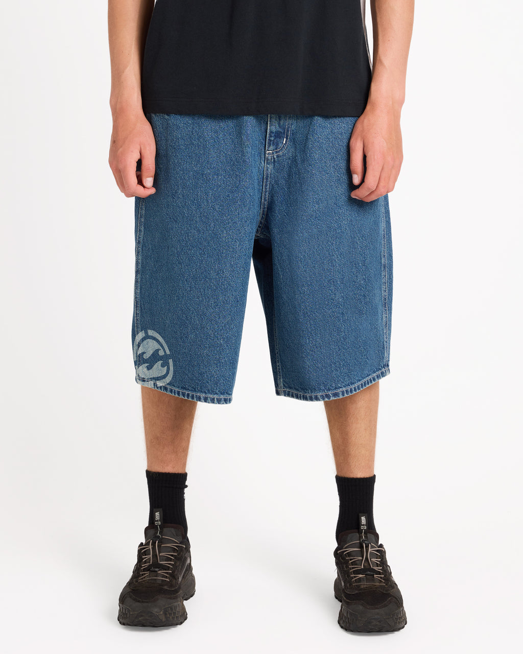 Mens Spec 73 Baggy Denim 23" Shorts