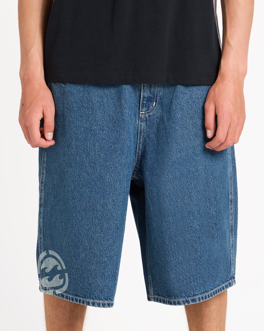 Mens Spec 73 Baggy Denim 23" Shorts