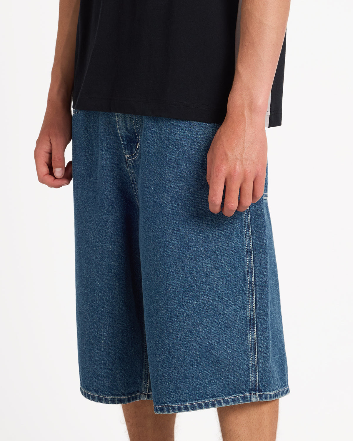 Mens Spec 73 Baggy Denim 23" Shorts