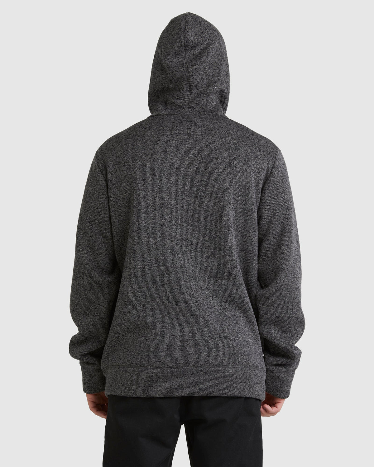 MENS BOUNDARY SHERPA ZIP UP HOODIE