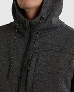 MENS BOUNDARY SHERPA ZIP UP HOODIE