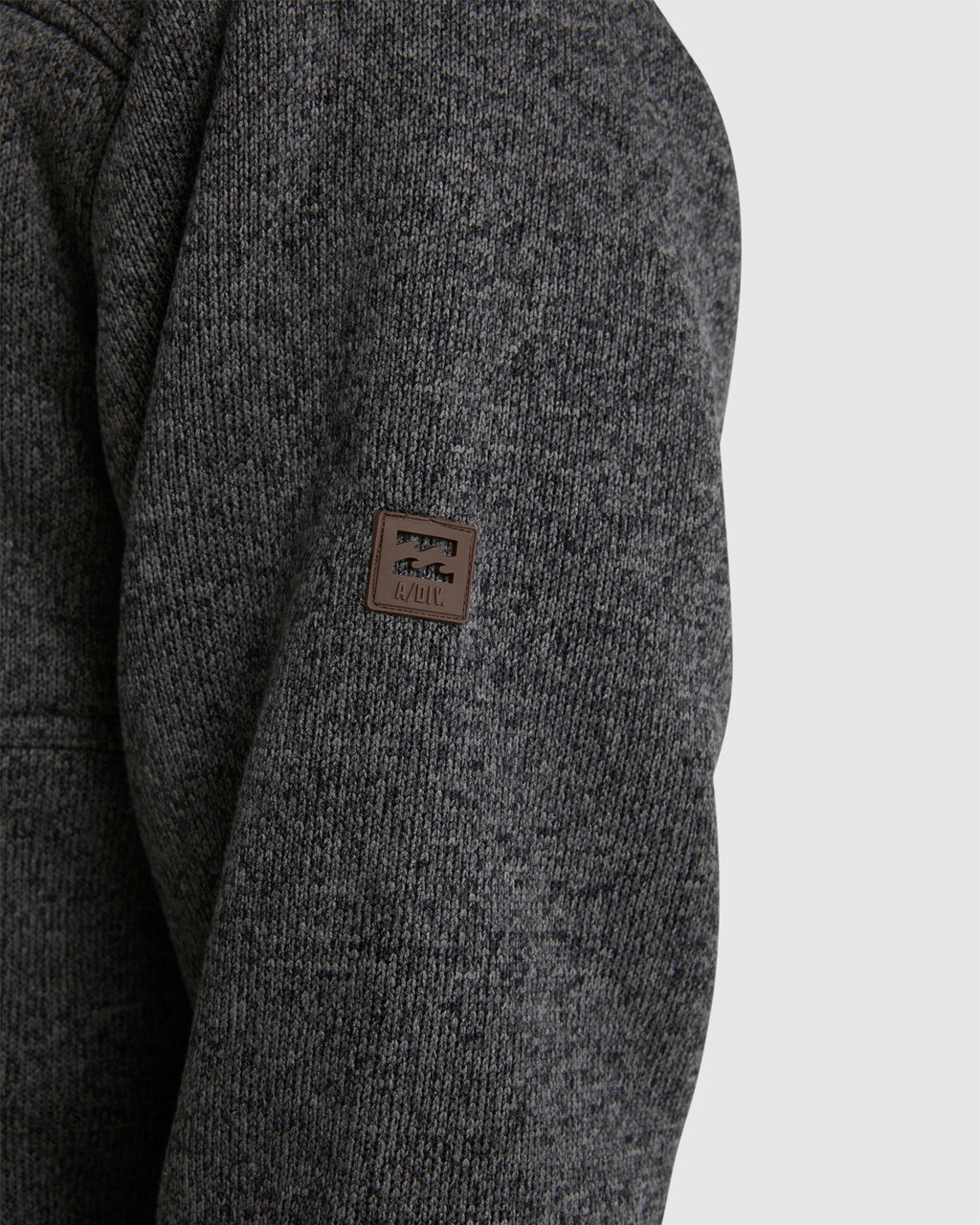 MENS BOUNDARY SHERPA ZIP UP HOODIE