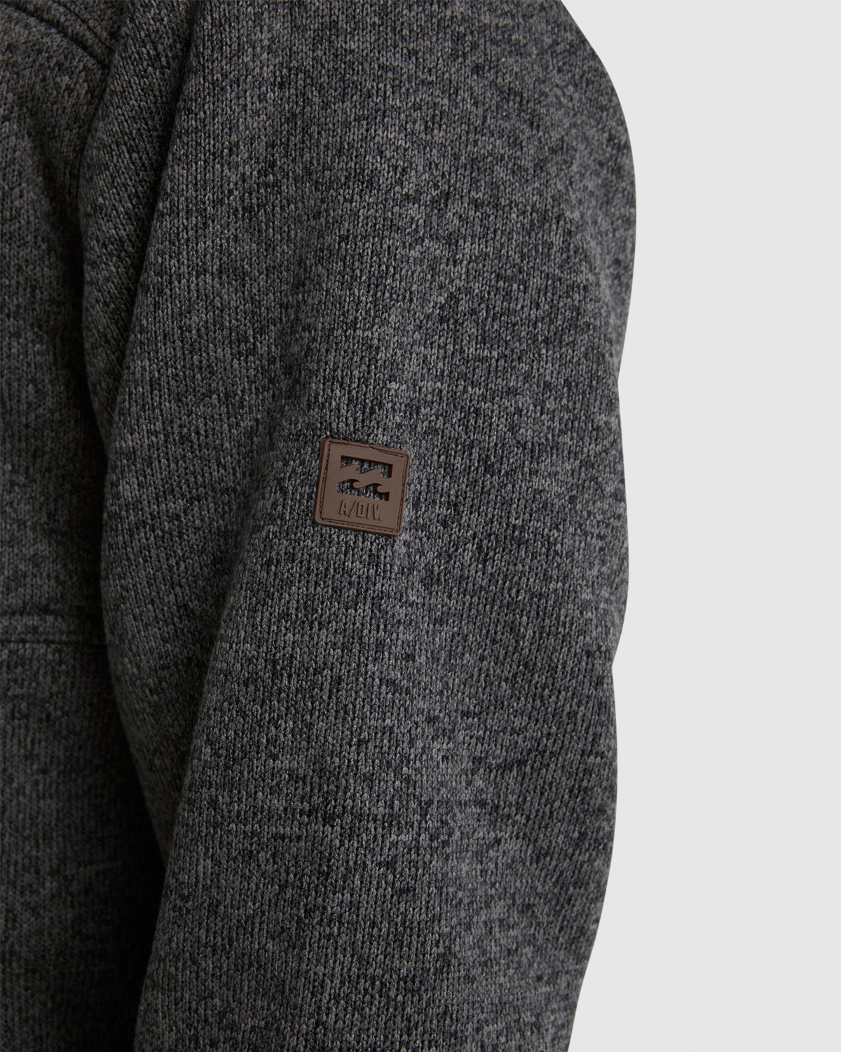 MENS BOUNDARY SHERPA ZIP UP HOODIE