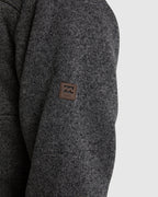 MENS BOUNDARY SHERPA ZIP UP HOODIE