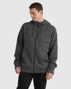MENS BOUNDARY SHERPA ZIP UP HOODIE