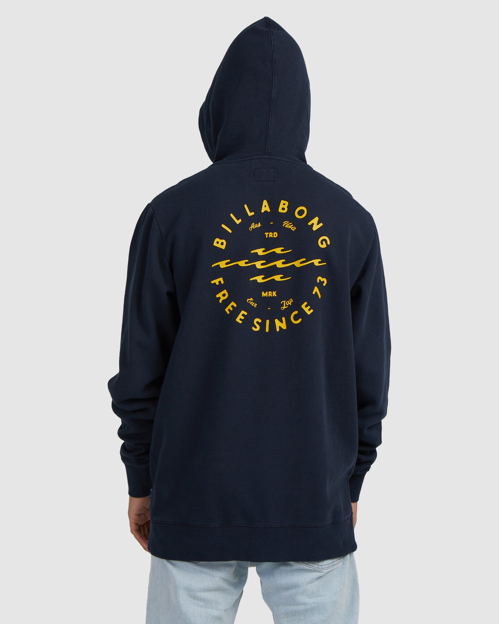Mens Big Wave Daz Pop Pullover Hoodie