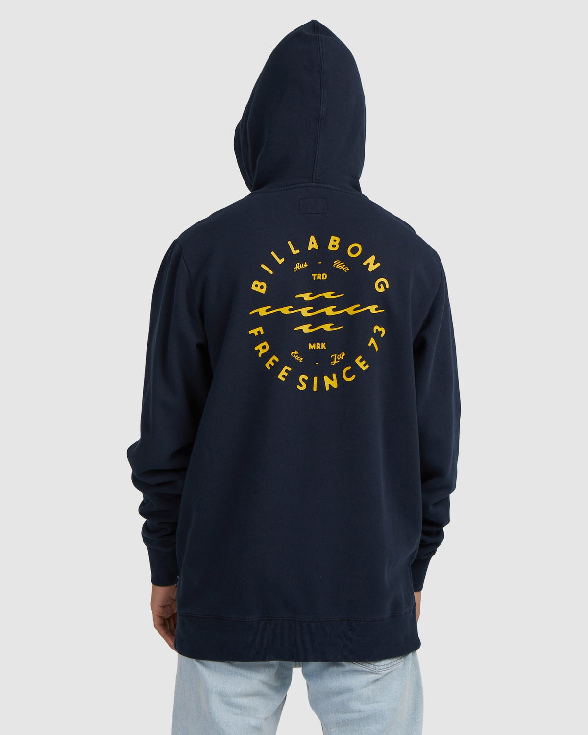 Mens Big Wave Daz Pop Pullover Hoodie
