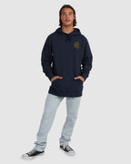 Mens Big Wave Daz Pop Pullover Hoodie
