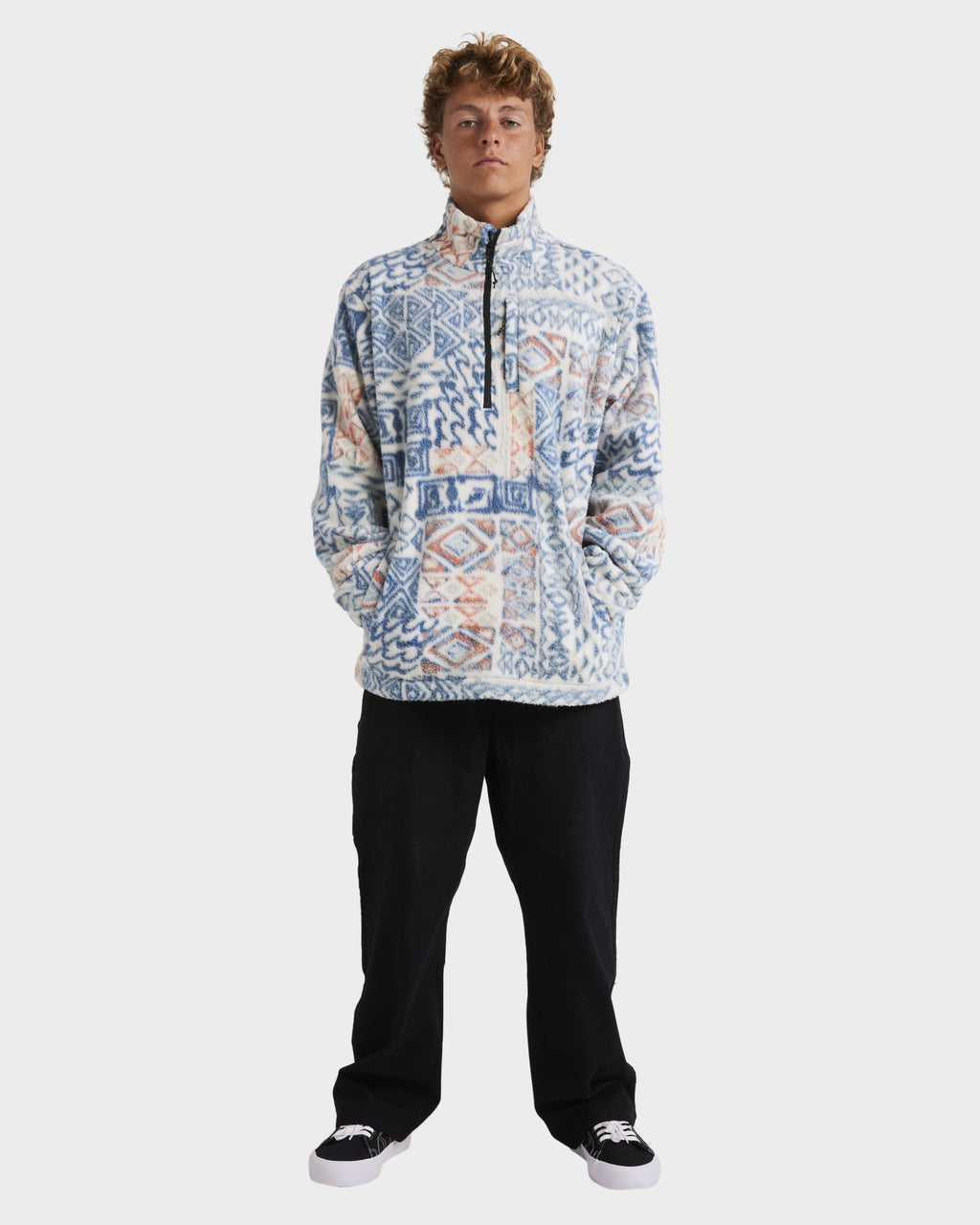 Mens A/Div Boundary Half Zip Hoodie