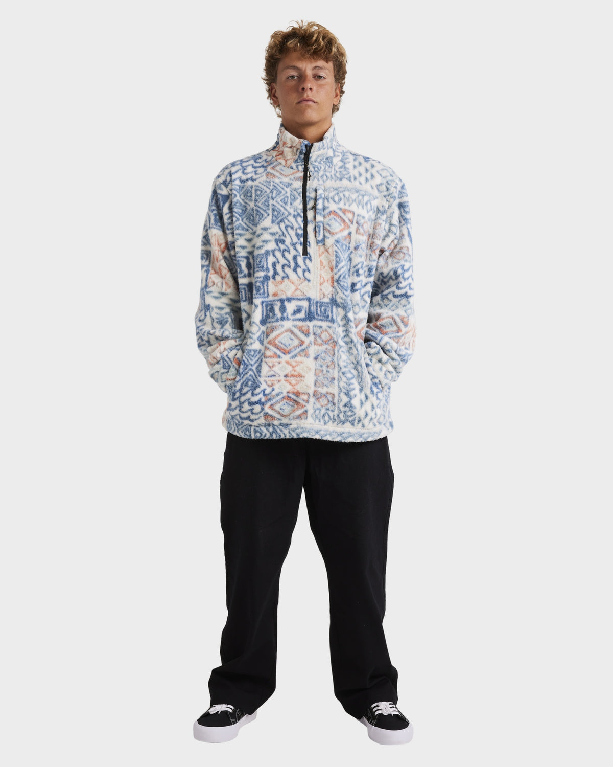 Mens A/Div Boundary Half Zip Hoodie