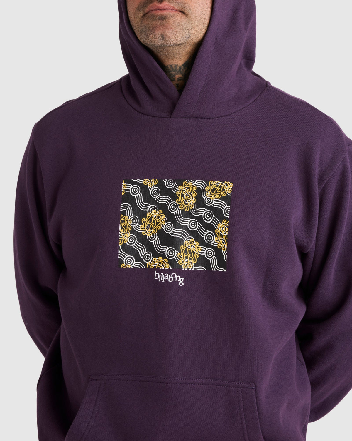 Mens Otis Flow Pop Pullover Hoodie