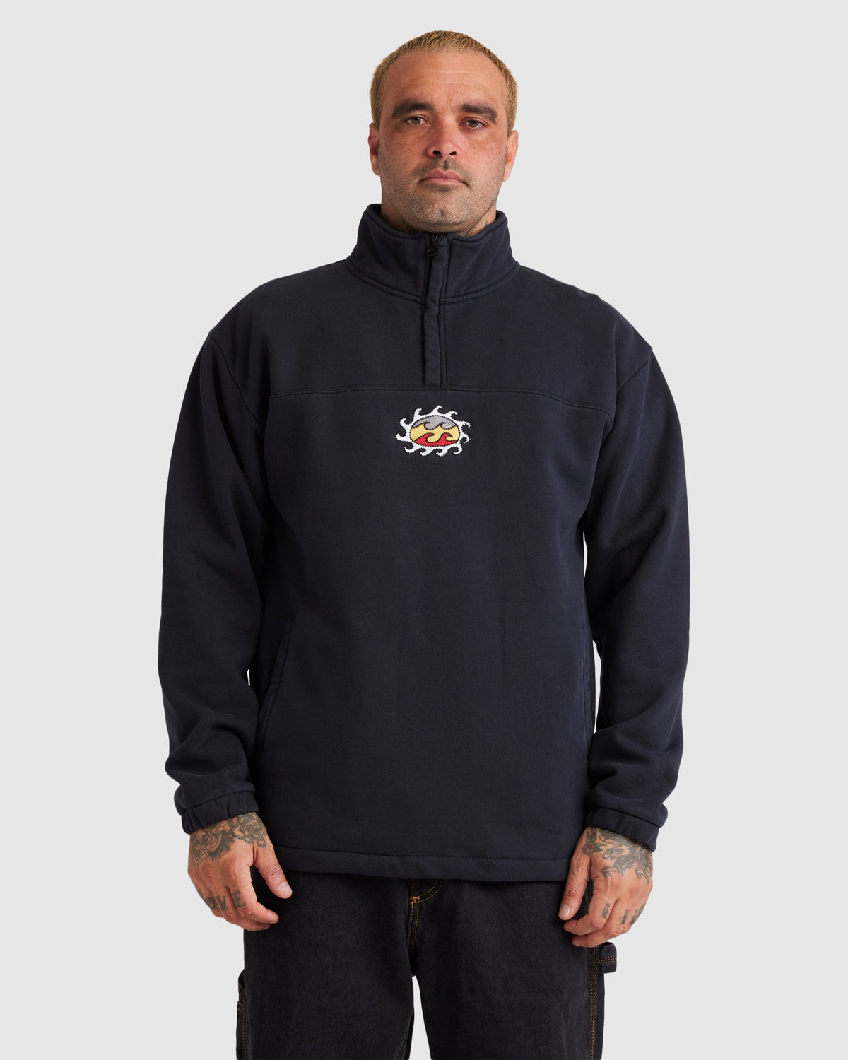 Mens Otis King Prawn Pullover Sweatshirt