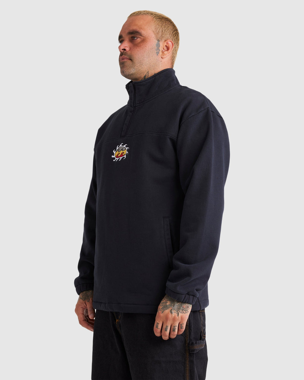 Mens Otis King Prawn Pullover Sweatshirt
