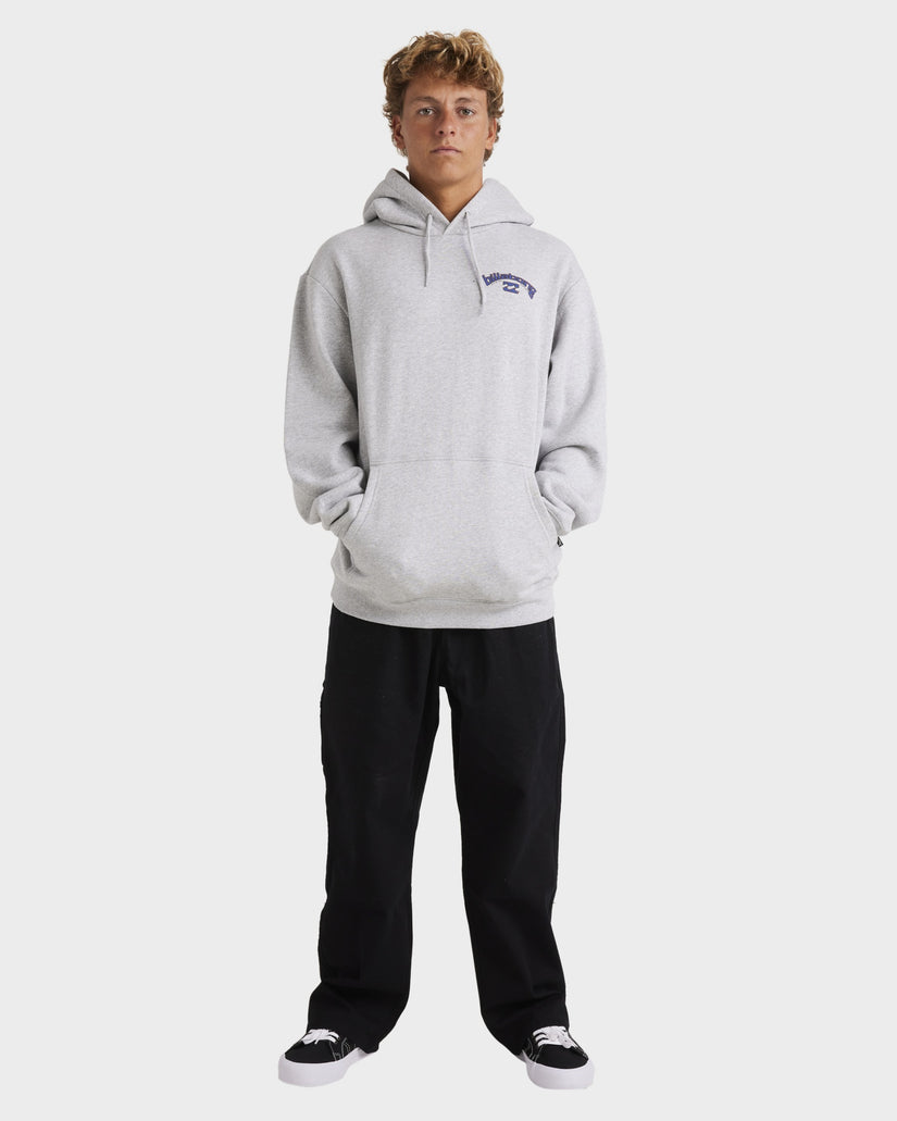 Mens Vintage Arch Pullover Hoodie